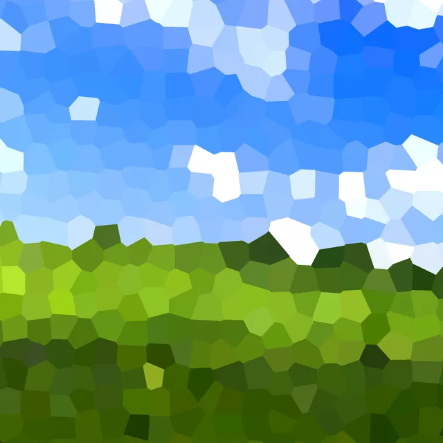 Mosaic processed image preview